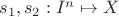 $s_1,s_2:I^n\mapsto X$