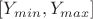 $[Y_{min},Y_{max}]$