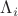 $\Lambda_i$