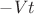 $-Vt$