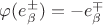 $\varphi(e^\pm_\beta)=-e^\mp_\beta$ $\varphi(e^\pm_\beta)=-e^\mp_\beta$