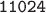 $\texttt{11024}$