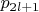 $p_{2l+1}$