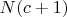 $N(c+1)$