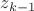 $z_{k-1}$