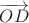 $\overrightarrow{OD}$
