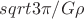 $ sqrt 3\pi/G\rho$ $ sqrt 3\pi/G\rho$