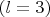 $(l=3)$