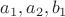 $a_1,a_2,b_1$