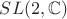 $SL(2,{\mathbb C})$