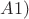 $A1)$