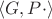 $\langle G,P\cdot\rangle$
