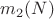 $m_2(N)$