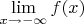 $\lim\limits_{x \to -\infty} f(x)$