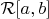 $\mathcal{R}[a,b]$