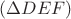 $(\Delta DEF)$