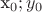 x_0; y_0