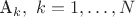 A_k,\ k=1,\dots,N