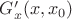 $G'_x(x,x_0)$