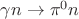 $\gamma n\to \pi^0n$