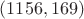 $(1156,169)$