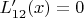 $L_{12}'(x)=0$