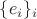 $\{ e_i \}_i$