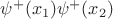 $\psi^+(x_1)\psi^+(x_2)$