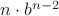 $n\cdot b^{n-2}$