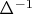 \Delta^{-1}
