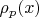 $\rho_p(x)$