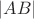 $ |AB| $