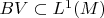 $BV\subset L^1(M)$