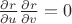$\frac {\partial r} {\partial u} \frac {\partial r} {\partial v}=0$