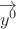 $\overrightarrow{y^0}$
