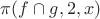 $\pi(f \cap g,2,x)$