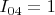 $I_{04} = 1 $
