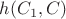 $h(C_1,C)$