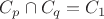 $C_p \cap C_q=C_1$