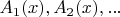 $A_1(x),A_2(x),...$