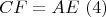 $$CF\cdotAB=AE\cdotBC\ (4)$$