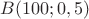 $B(100;0,5)$