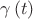 $\gamma \left(t \right)$ $\gamma \left(t \right)$