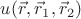 $ u(\vec{r}, \vec{r}_1, \vec{r}_2)$