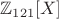 $\mathbb{Z}_{121}[X]$