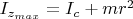$I_{z_{max}}=I_c+mr^2$