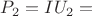 $P_2=I U_2=$