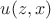 $u(z,x)$