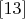 $\eqno[13]$