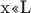 x<<L